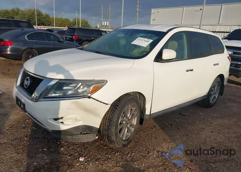 2013 Nissan Pathfinder S из США, поврежденный, VIN 5N1AR2MN5DC645562